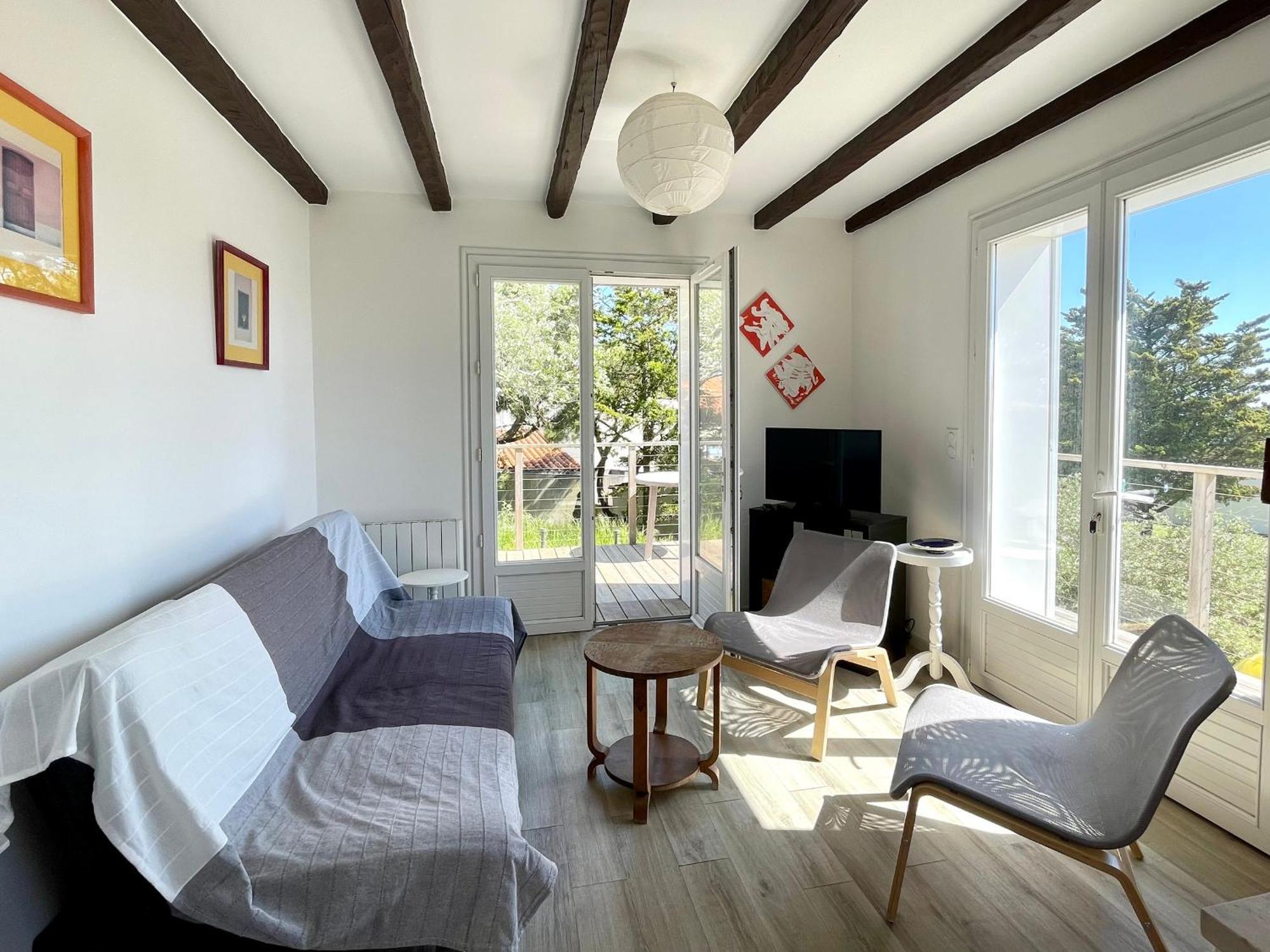 Maison Familiale Au Calme, Proche Plage, 9 Couchages, Terrasses, Wifi, Garage Velo - Bretignolles-Sur-Mer - Fr-1-231-203 Εξωτερικό φωτογραφία
