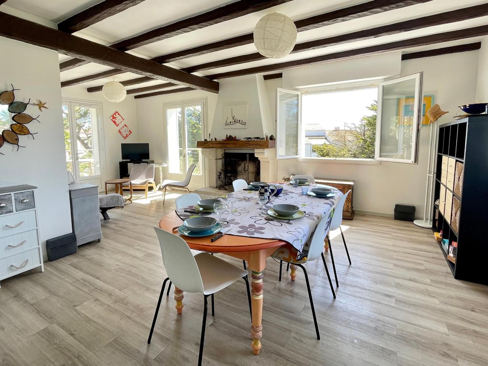 Maison Familiale Au Calme, Proche Plage, 9 Couchages, Terrasses, Wifi, Garage Velo - Bretignolles-Sur-Mer - Fr-1-231-203 Εξωτερικό φωτογραφία