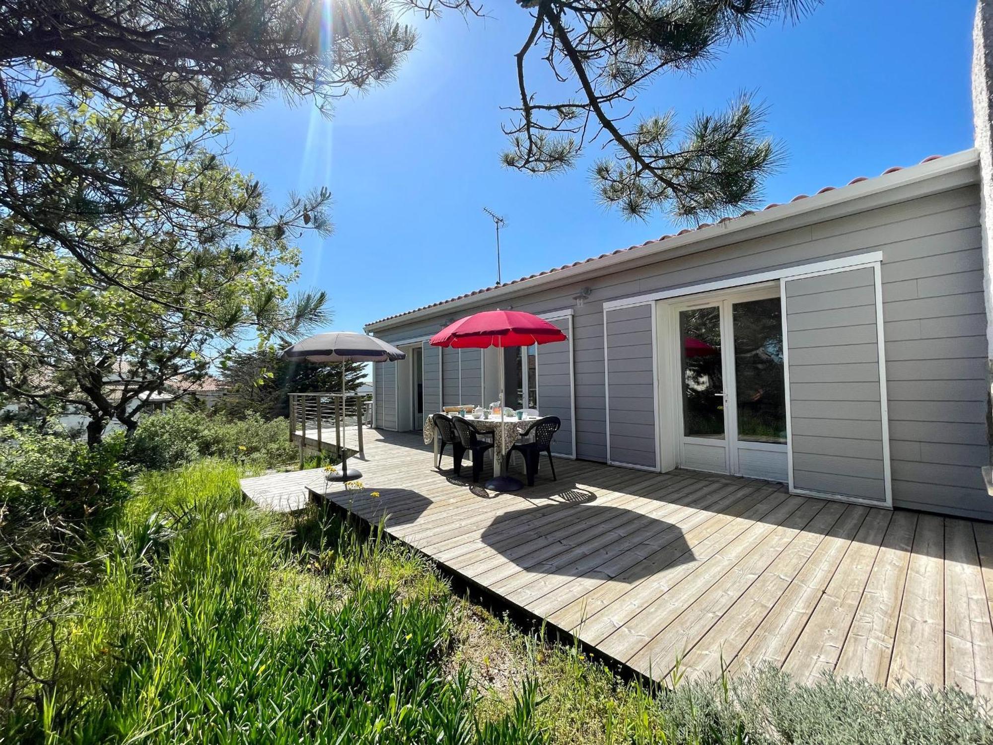Maison Familiale Au Calme, Proche Plage, 9 Couchages, Terrasses, Wifi, Garage Velo - Bretignolles-Sur-Mer - Fr-1-231-203 Εξωτερικό φωτογραφία